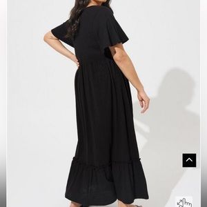 Torrid Maxi Cotton Slub Babydoll Beach Dress 3X NWT